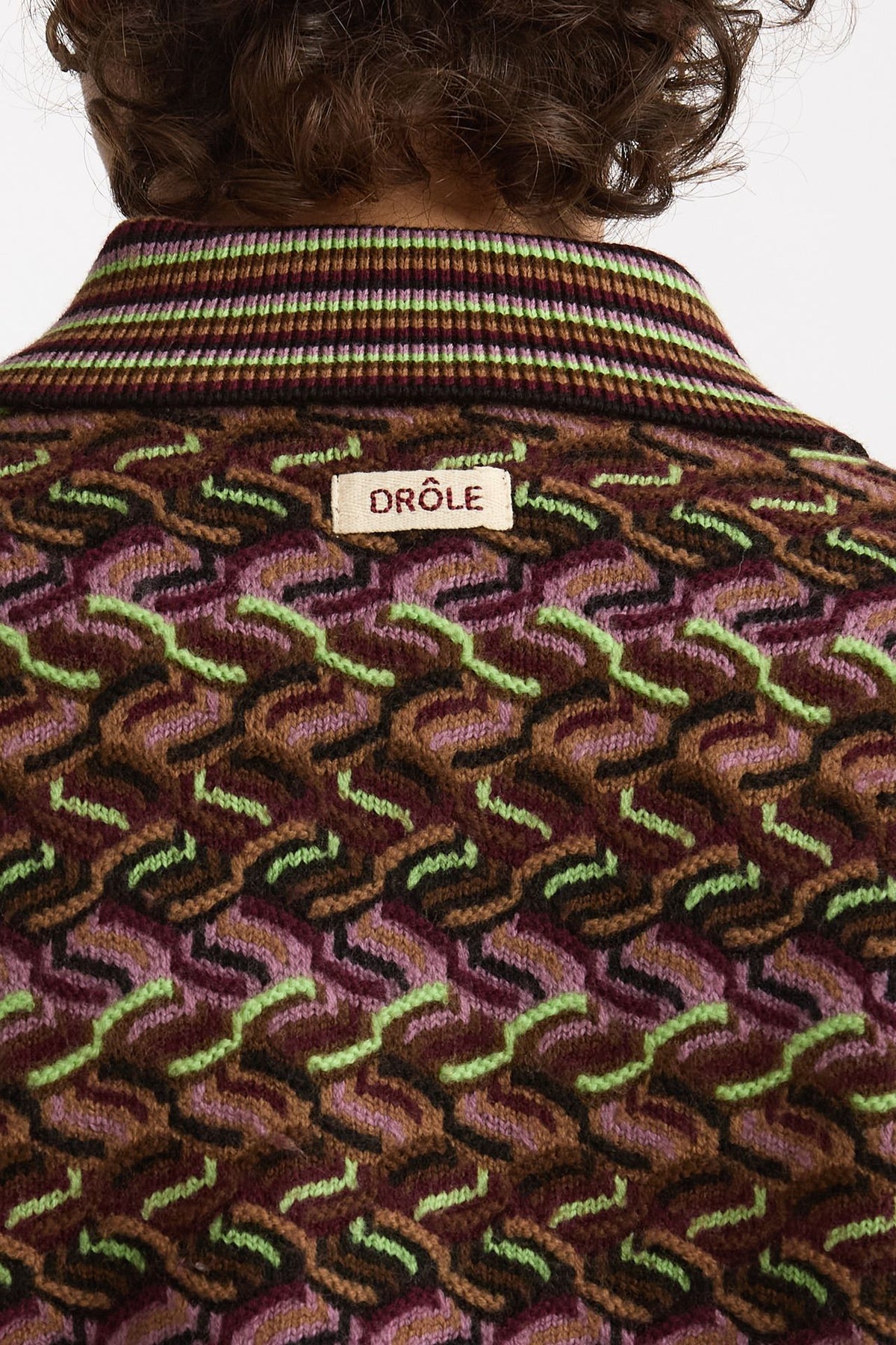 Maglia polo fantasia multicolor men Drôle de monsieur - 6