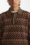 Maglia polo fantasia multicolor men Drôle de monsieur - 7