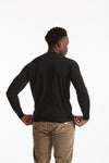 Maglia in lana rasata MODERN grigio antracite men Drumohr - 2