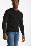 Maglia in lana rasata MODERN nero men Drumohr - 5