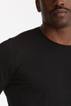 Maglia in lana rasata MODERN nero men Drumohr - 6