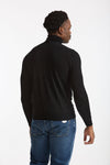 Dolcevita in lana rasata MODERN nero men Drumohr - 3