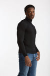 Dolcevita in lana rasata MODERN nero men Drumohr - 4