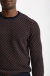Maglia girocollo in cashmere Fantasia men Drumohr - 2