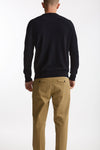 Maglia in lana blu microlavorazione men Drumohr - 3