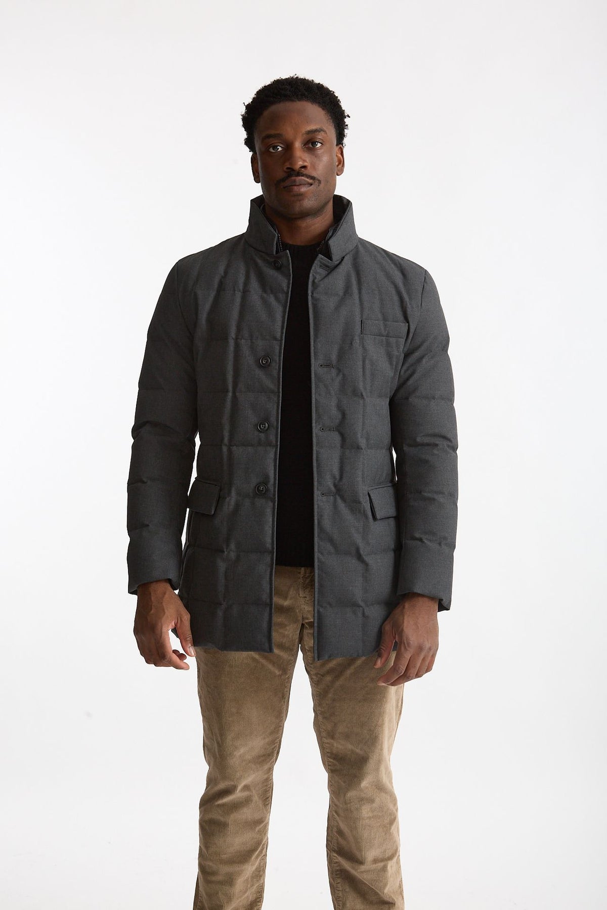 Piumino double front grigio men Fay - 2