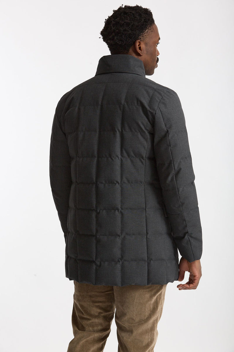 Piumino double front grigio men Fay - 3