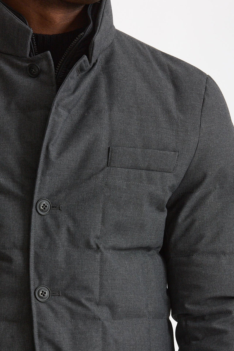 Piumino double front grigio men Fay - 9