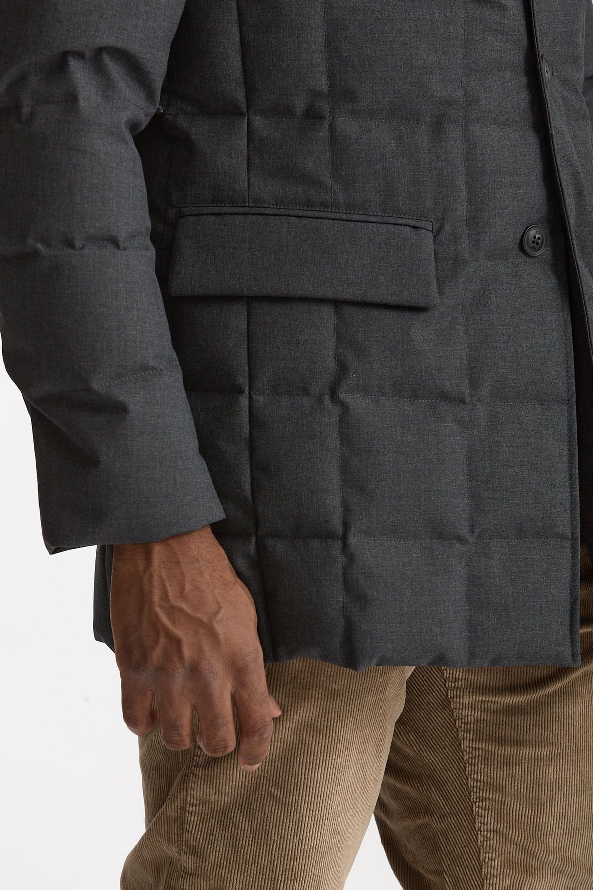 Piumino double front grigio men Fay - 10