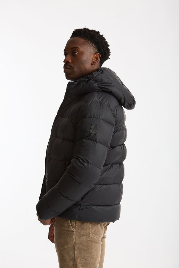 Piumino double front nero men Fay