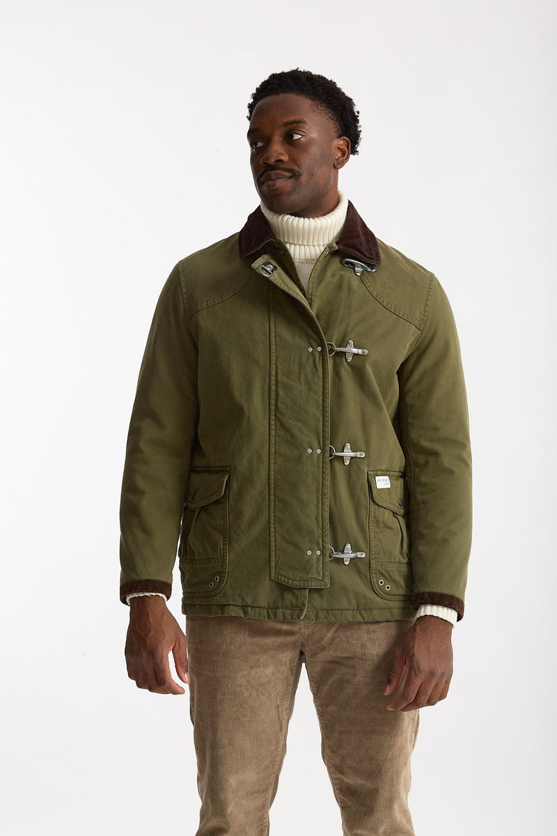 Giubbotto ARCHIVE verde militare men Fay - 4
