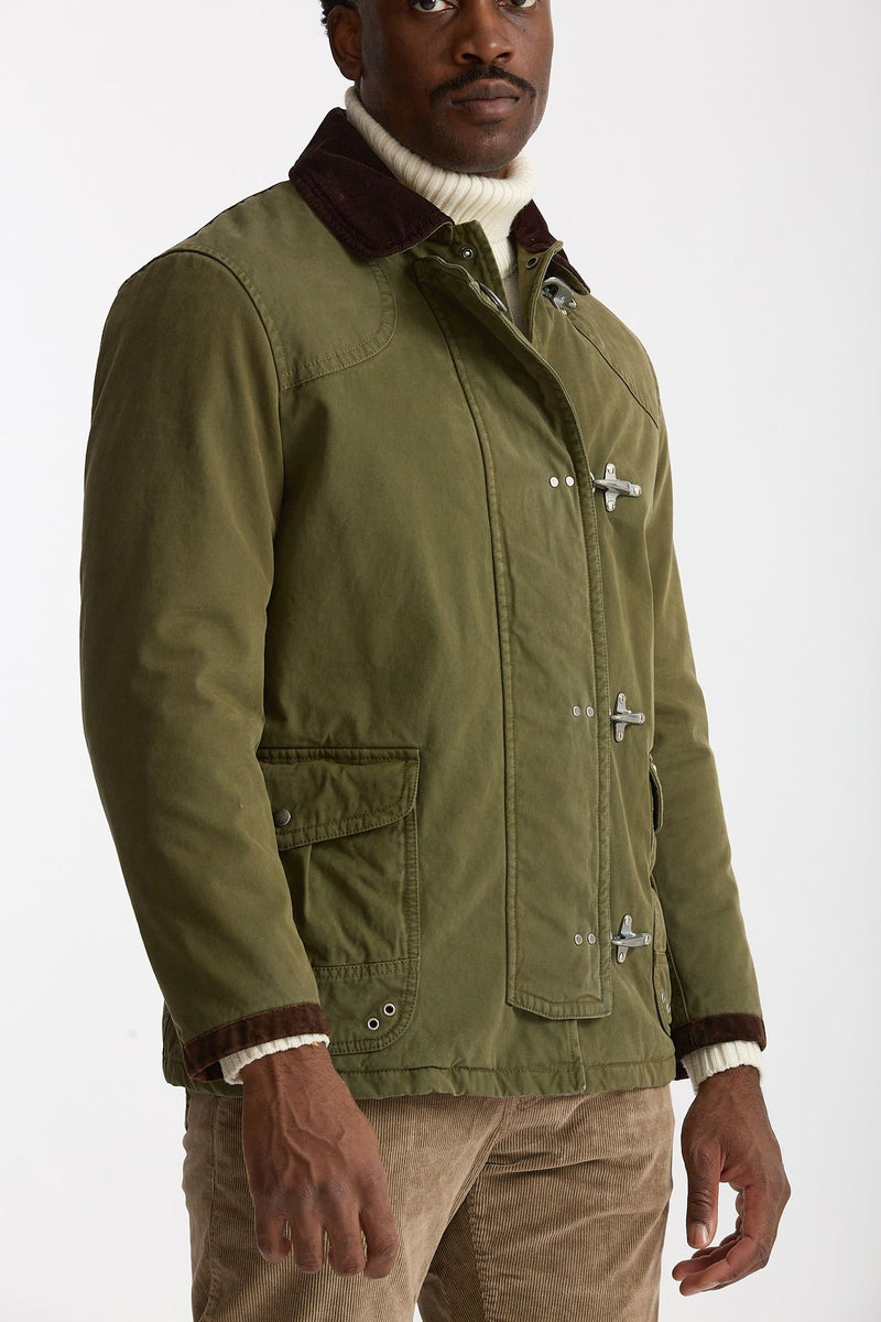 Giubbotto ARCHIVE verde militare men Fay - 7