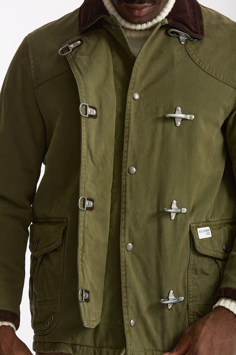 Giubbotto ARCHIVE verde militare men Fay - 2