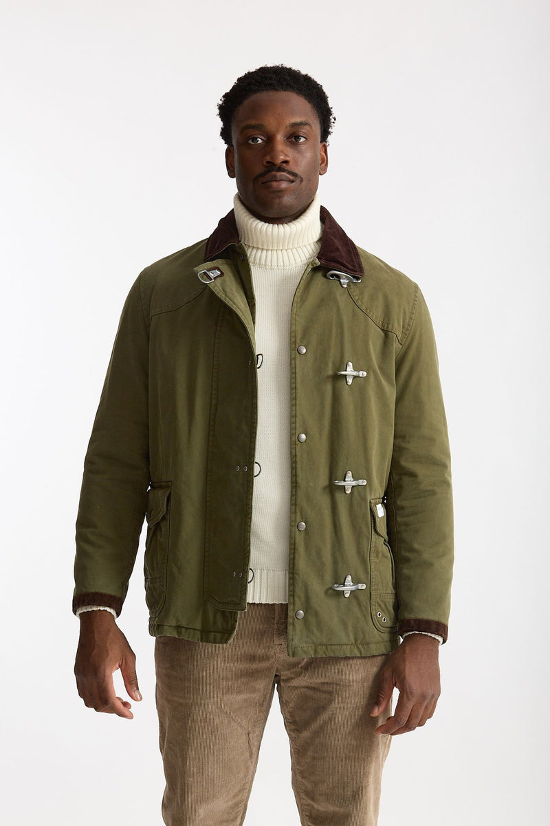 Giubbotto ARCHIVE verde militare men Fay - 1