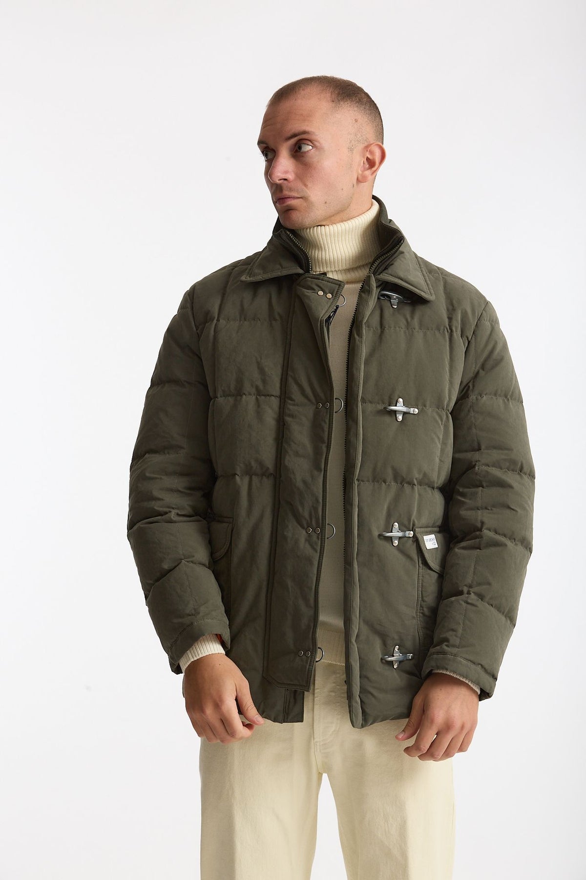 Piumino imbottito ARCHIVE verde men Fay - 3