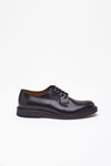 Scarpe stringate 1204 POLISHED NERO in pelle men Green george - 1
