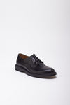 Scarpe stringate 1204 POLISHED NERO in pelle men Green george - 3