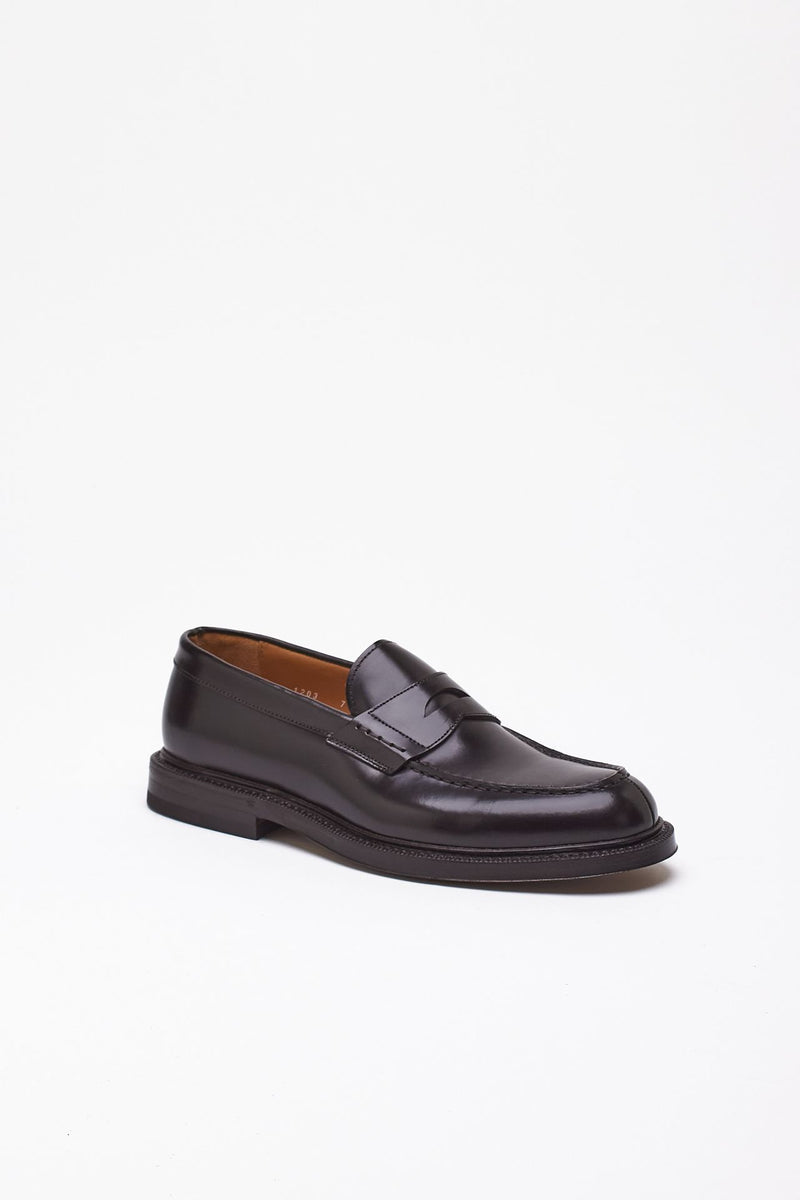 Mocassini 1203 POLISHED 97 in pelle men Green george - 3
