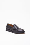 Mocassini 1203 POLISHED NERO in pelle men Green george - 3