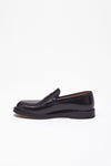Mocassini 1203 POLISHED NERO in pelle men Green george - 5