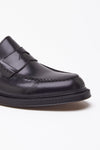 Mocassini 1203 POLISHED NERO in pelle men Green george - 6