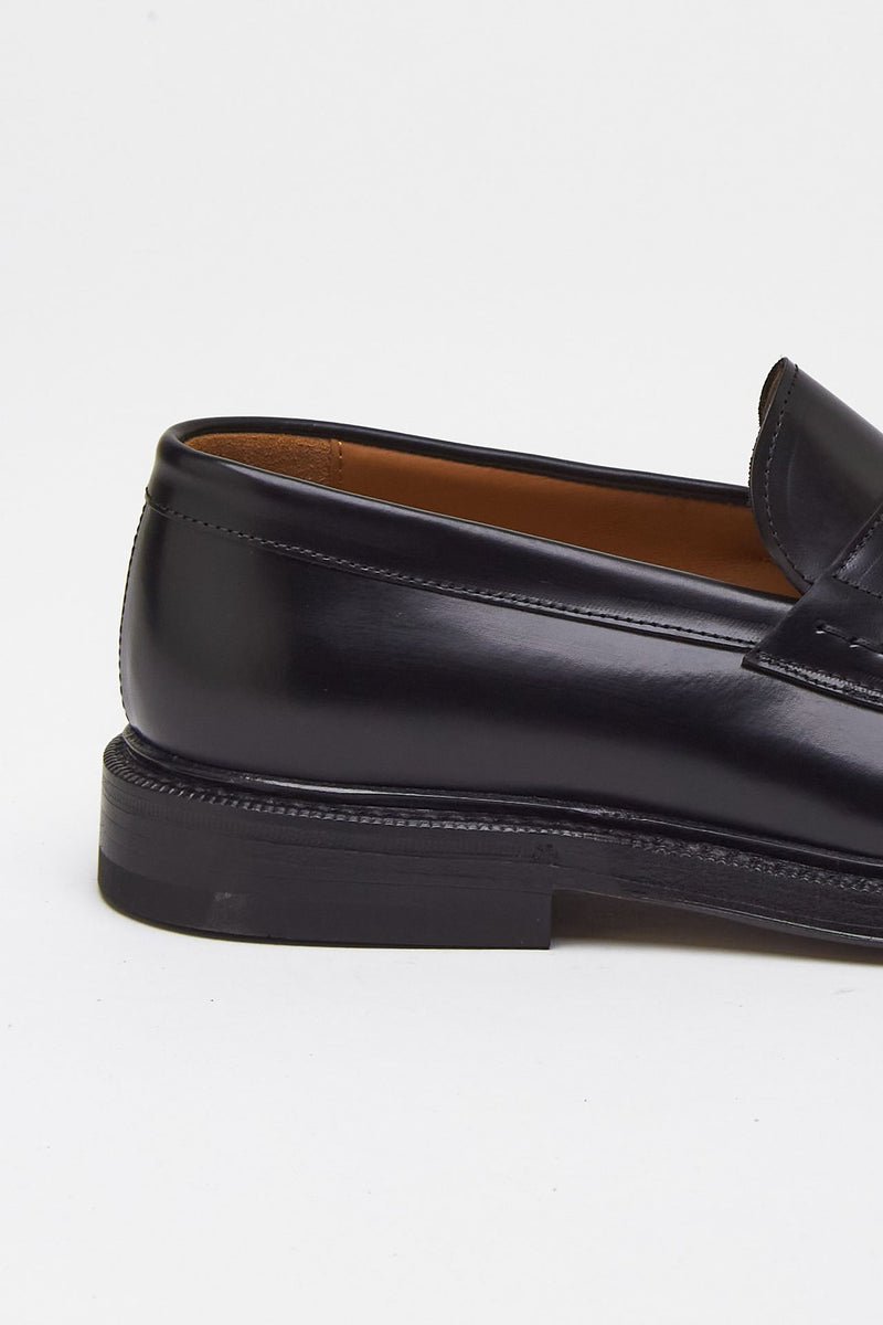 Mocassini 1203 POLISHED NERO in pelle men Green george - 7