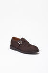 Scarpe con fibbia 8049 LIGHT 181 in pelle scamosciata men Green george - 3