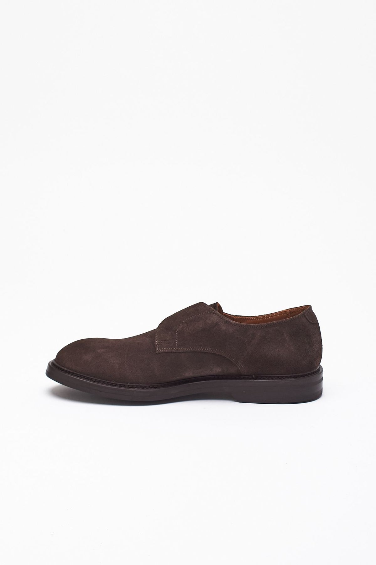 Scarpe con fibbia 8049 LIGHT 181 in pelle scamosciata men Green george - 5
