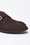 Scarpe con fibbia 8049 LIGHT 181 in pelle scamosciata men Green george - 6