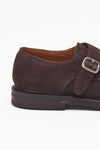 Scarpe con fibbia 8049 LIGHT 181 in pelle scamosciata men Green george - 7