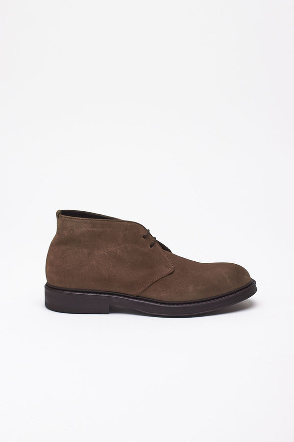 Polacchini 9013 LIGHT 130 in pelle scamosciata men Green george