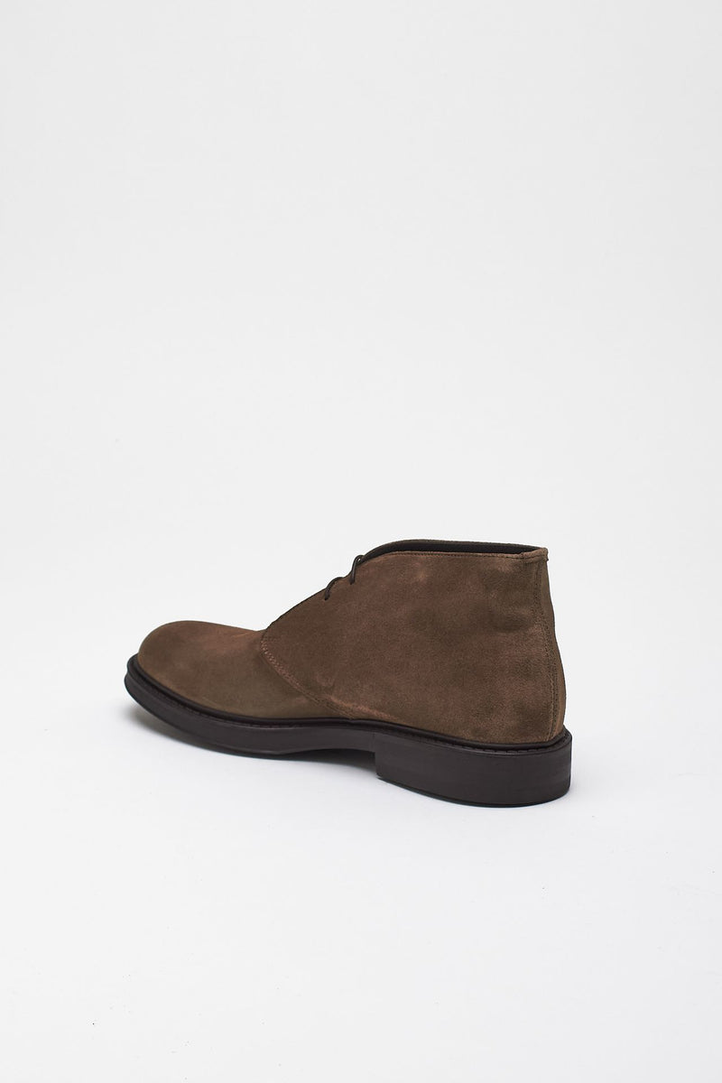 Polacchini 9013 LIGHT 130 in pelle scamosciata men Green george - 3