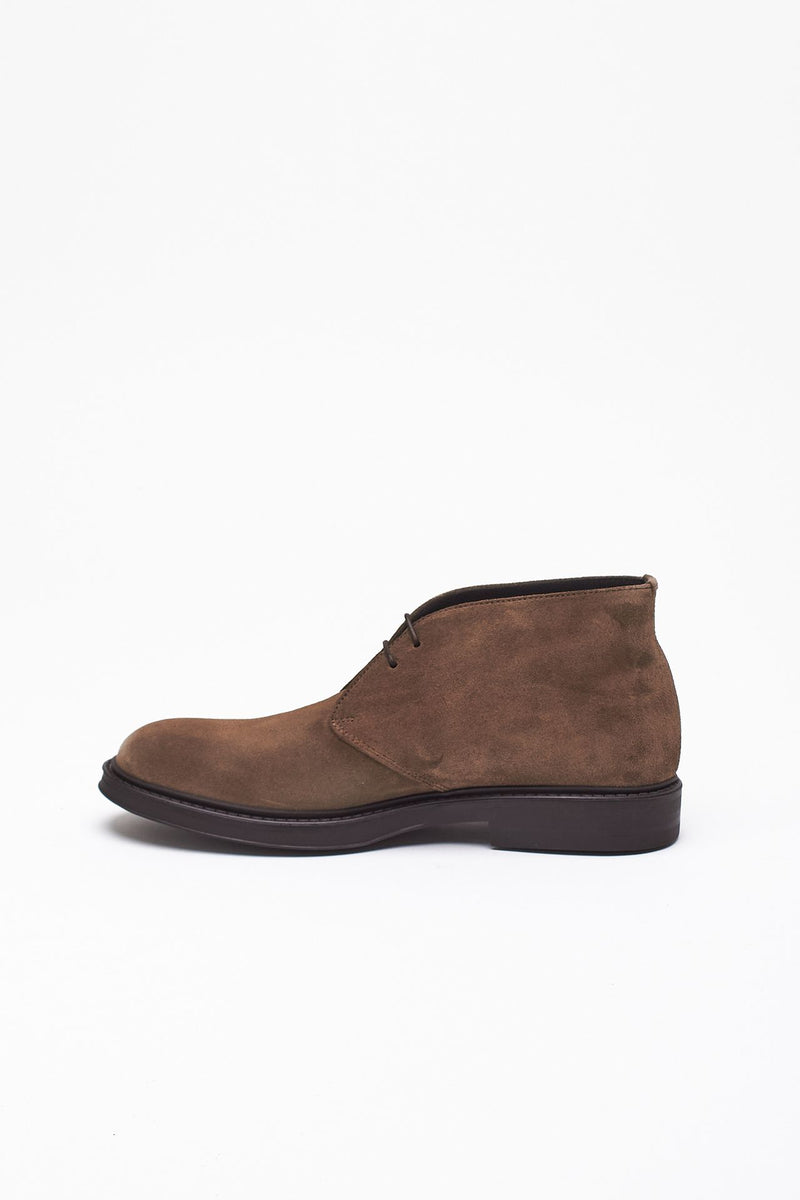 Polacchini 9013 LIGHT 130 in pelle scamosciata men Green george - 4