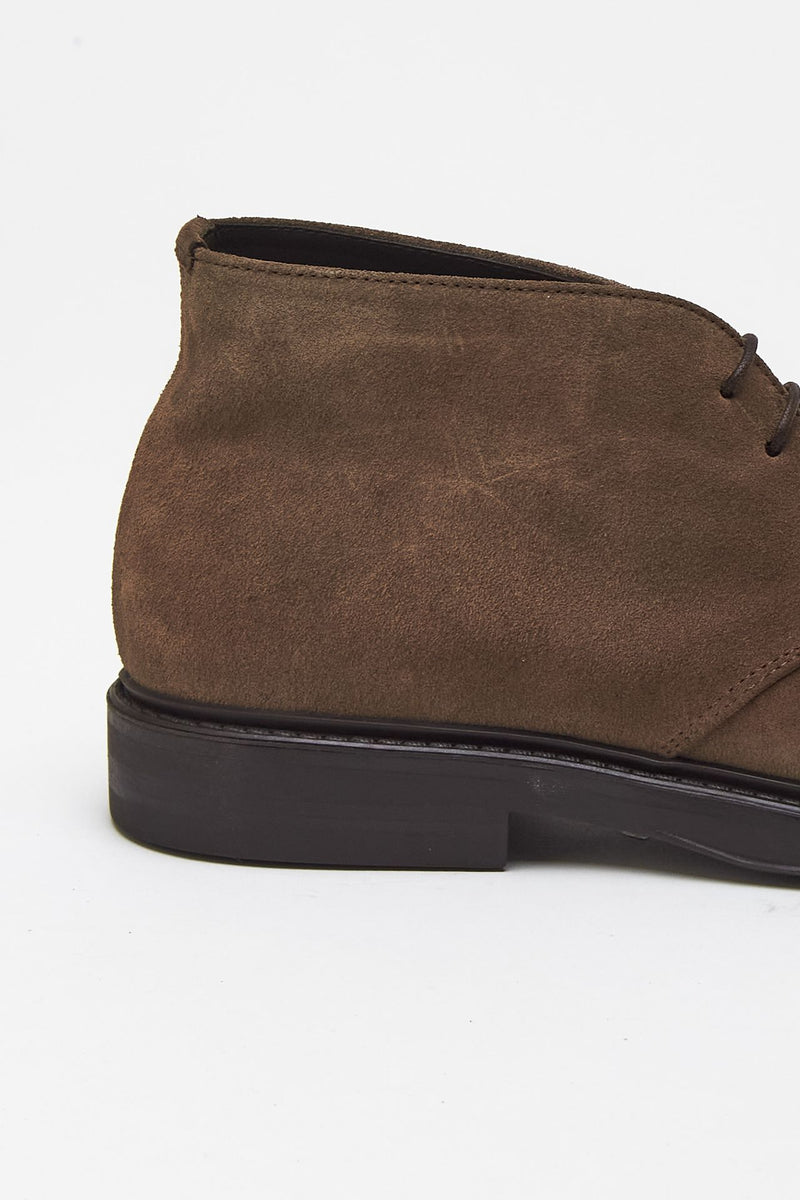 Polacchini 9013 LIGHT 130 in pelle scamosciata men Green george - 6