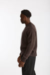 Maglia girocollo in lana marrone men Grifoni - 1