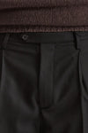 Pantalone Pinces in misto lana stretch nero men Grifoni - 5