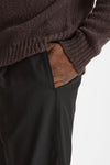 Pantalone Pinces in misto lana stretch nero men Grifoni - 6