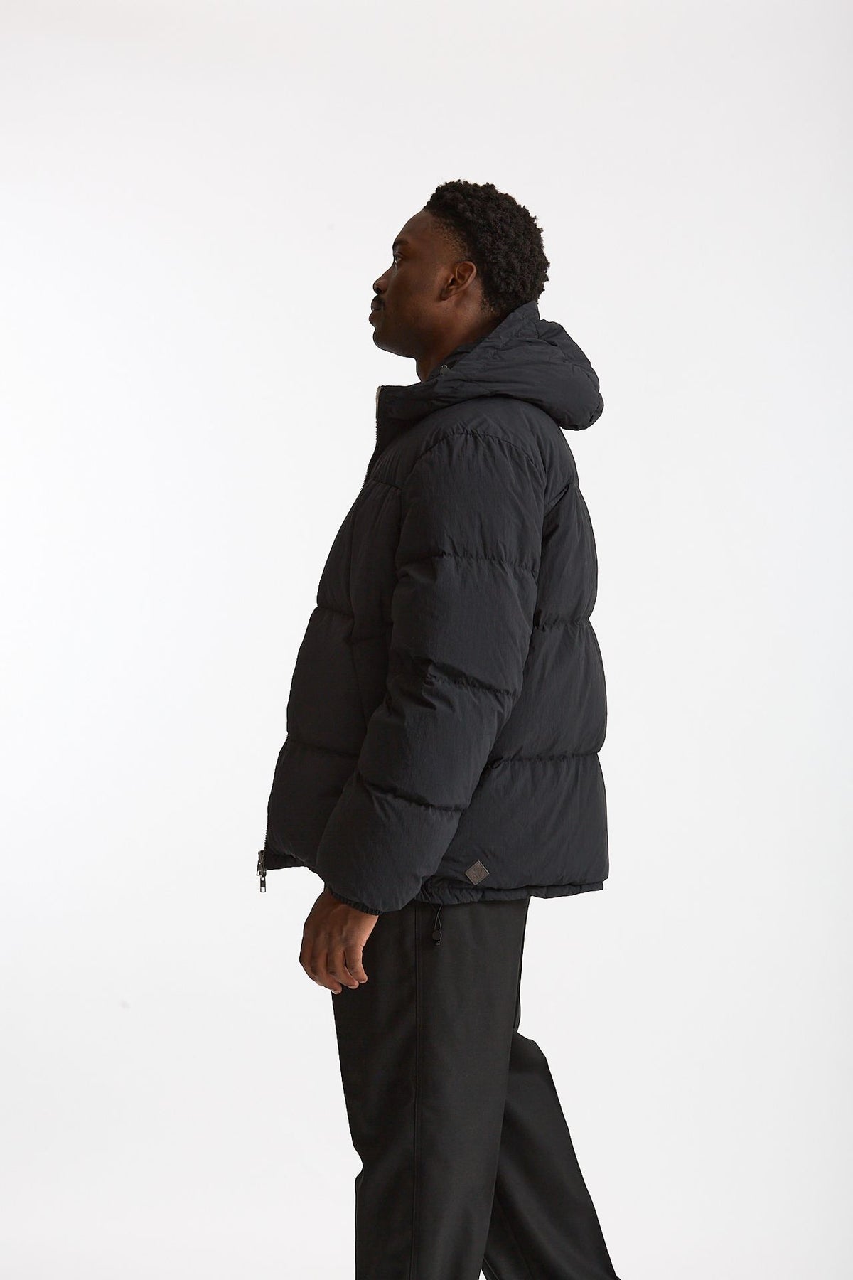 Piumino in nylon reversibile nero men Grifoni - 2