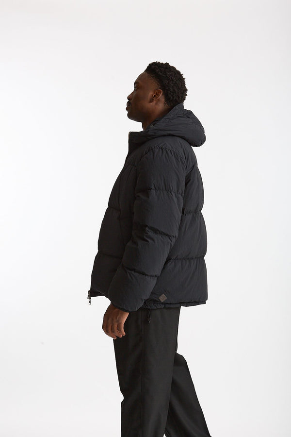 Piumino in nylon reversibile nero men Grifoni