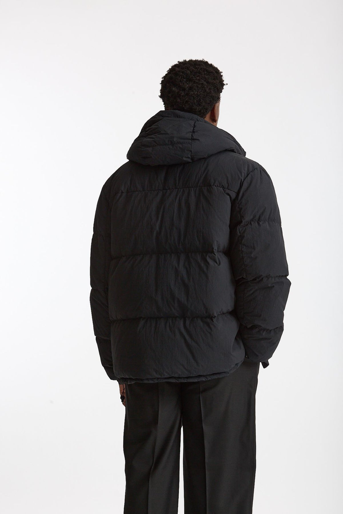 Piumino in nylon reversibile nero men Grifoni - 3