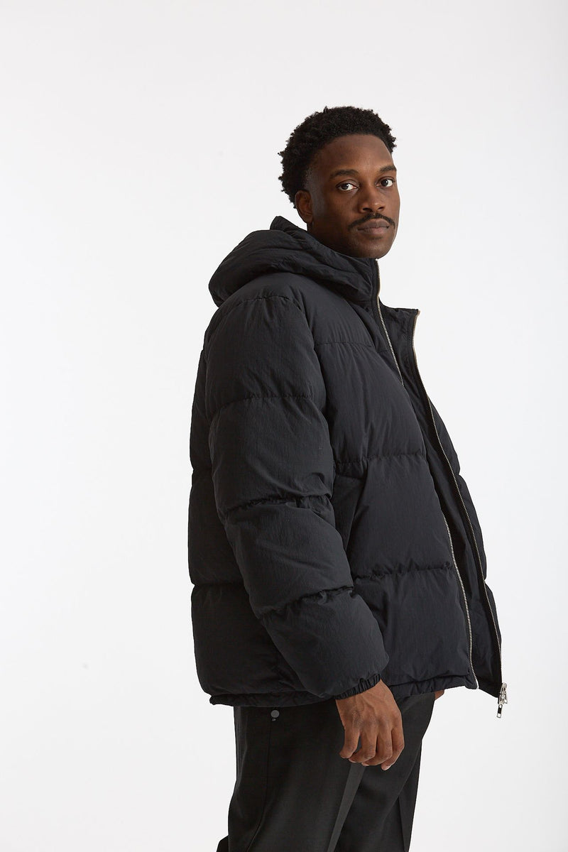 Piumino in nylon reversibile nero men Grifoni - 4