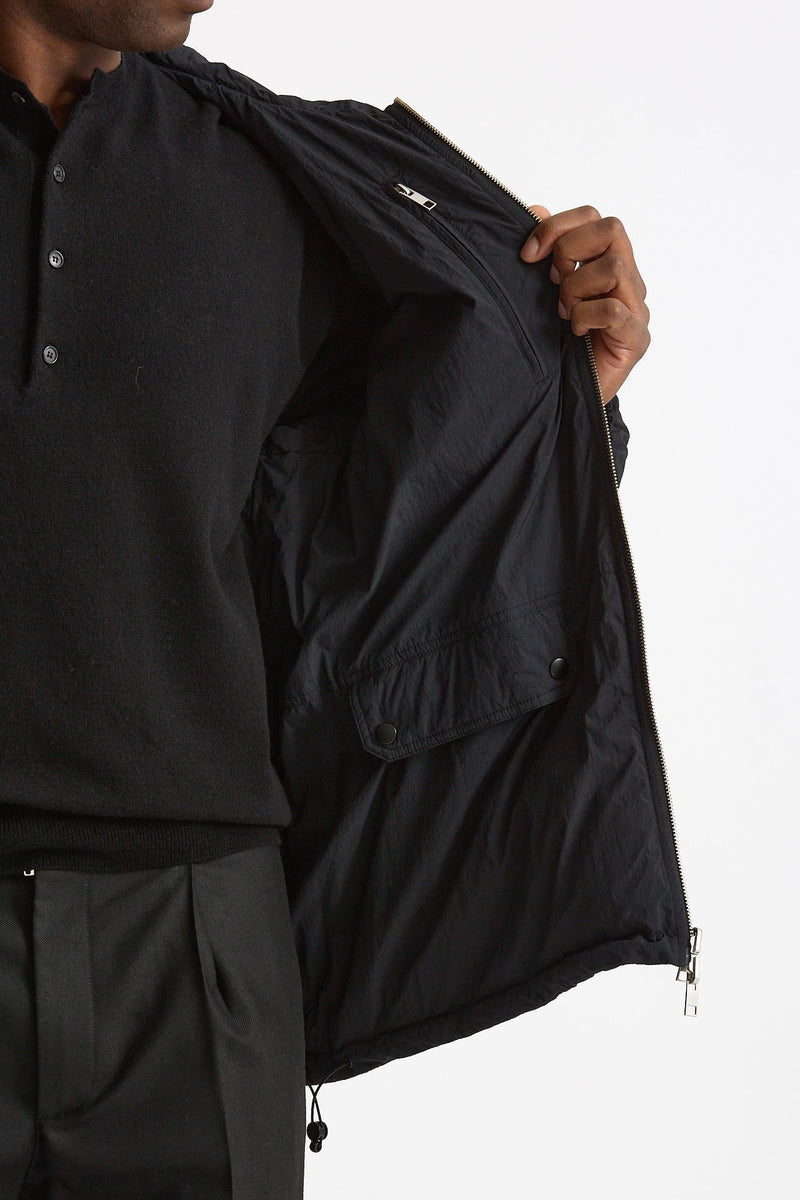 Piumino in nylon reversibile nero men Grifoni - 7