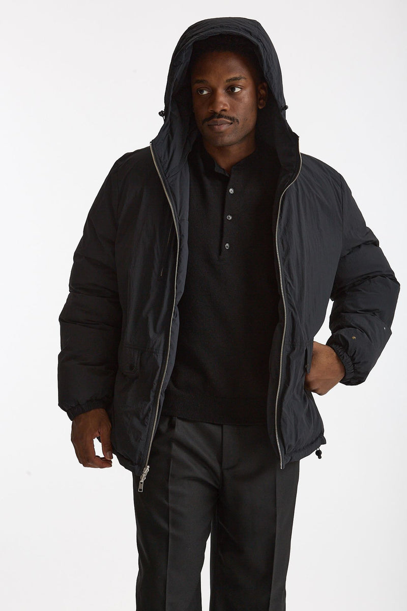 Piumino in nylon reversibile nero men Grifoni - 8