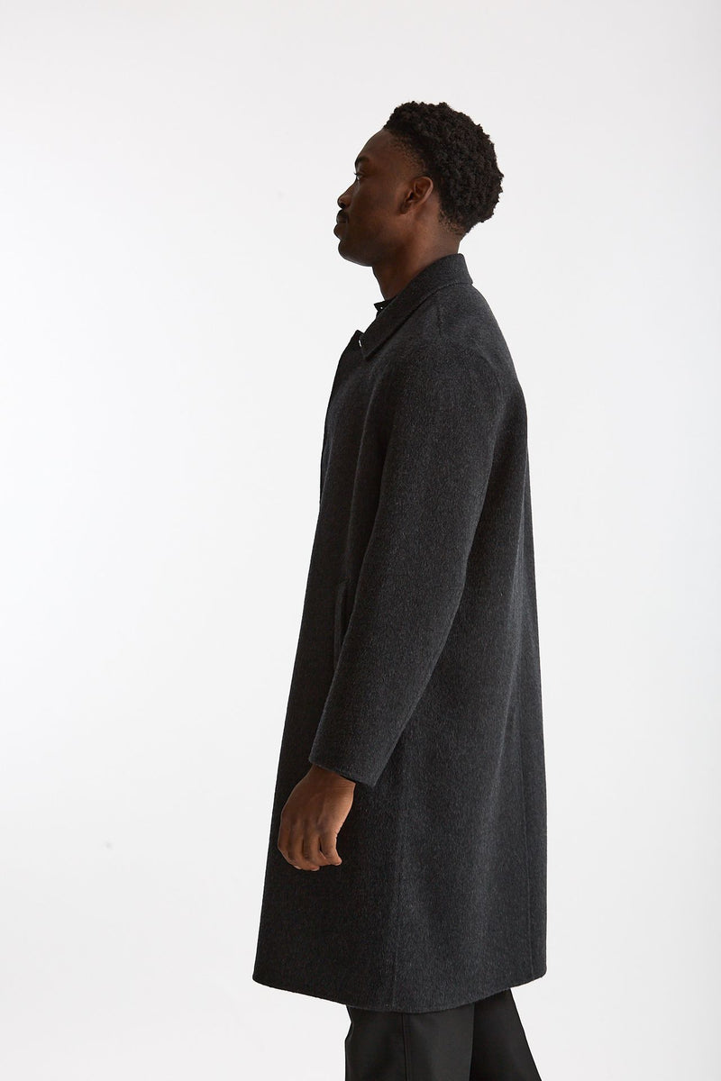 Cappotto monopetto grigio antracite men Grifoni - 4