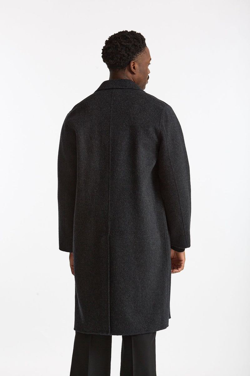 Cappotto monopetto grigio antracite men Grifoni - 5