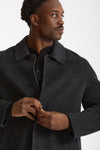 Cappotto monopetto grigio antracite men Grifoni - 6