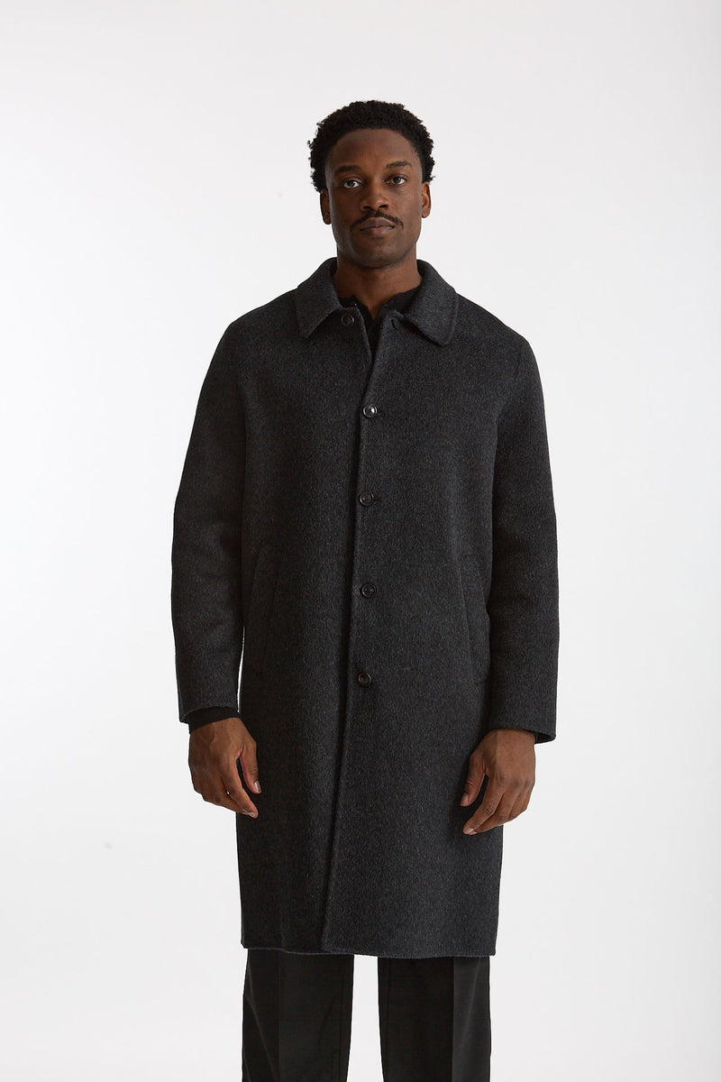 Cappotto monopetto grigio antracite men Grifoni - 8