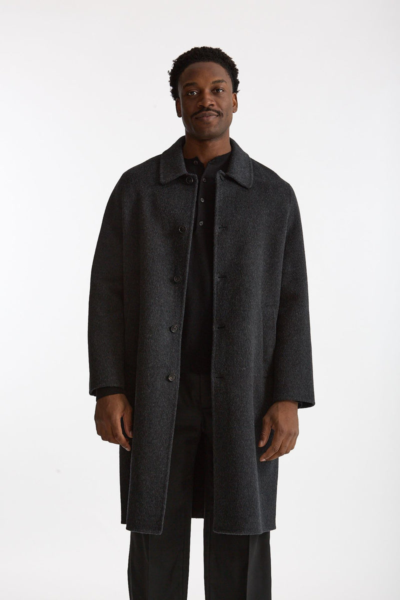 Cappotto monopetto grigio antracite men Grifoni - 3