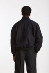 Giubbino in lana e cotone blu men Grifoni - 3