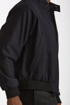 Giubbino in lana e cotone blu men Grifoni - 8